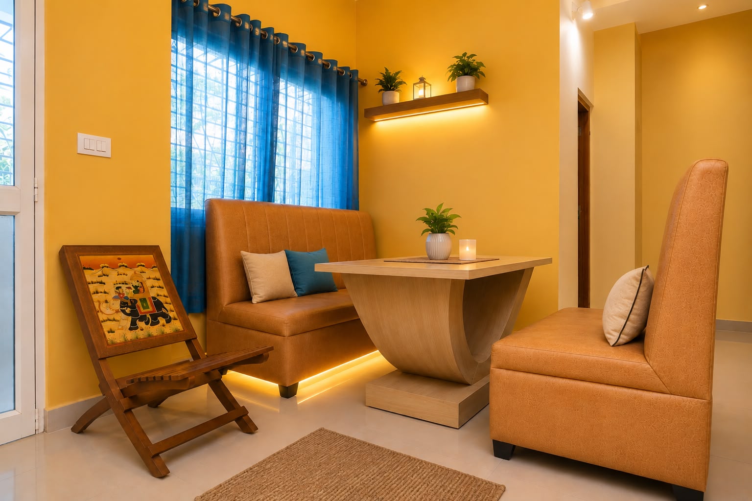 Lounge and seating area