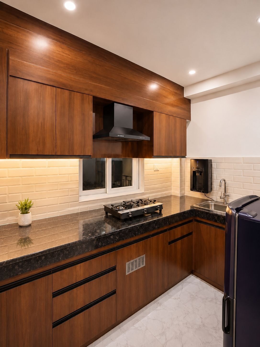 Private balcony with night views at Ibiza Homestay Guwahati